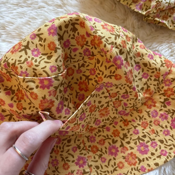 SPELL Floral Maxi Skirt and Lack Of Color Hat Set - Picture 6 of 13